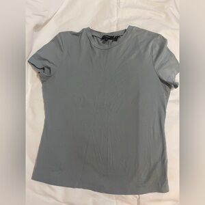 Theory Short Sleeve Crewneck Tee - Gray